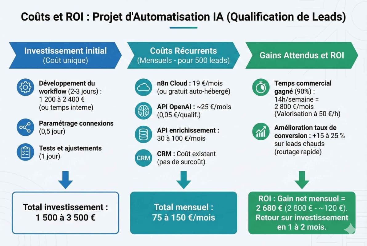 Automatiser la qualification de leads avec n8n et l'IA